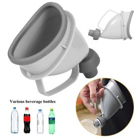 Unisex Potty Pee Funnel Adult Emergency Urinal Device Portable Male Female Toilet For Car Camping Travel Outdoor